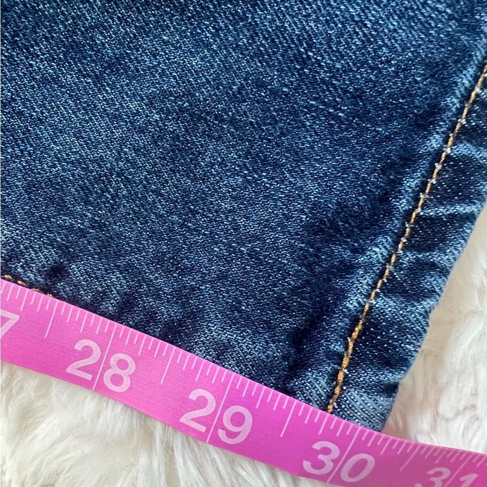 Tommy Hilfiger Dark Blue Denim Bootcut Jeans W34 L32(30) - Picture 7 of 13
